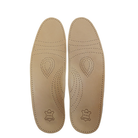 Plantilla Anatómica de Piel Natural | Soporte del Arco Plantar | Wabfeet