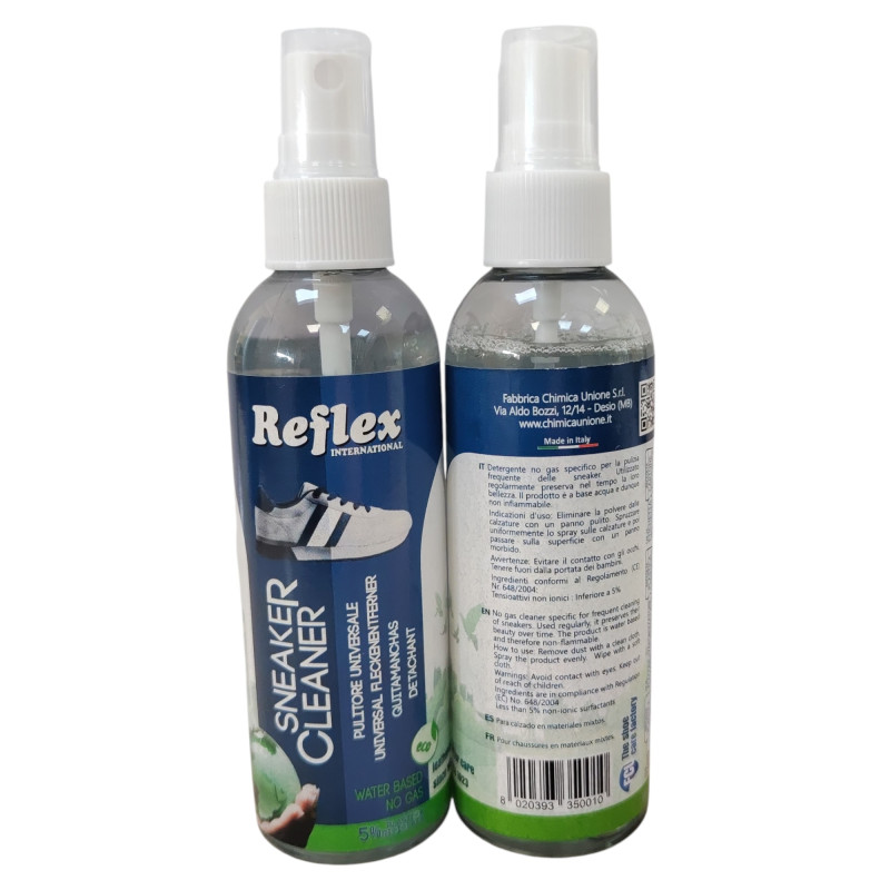 Limpiador de Zapatillas en Spray sin Gas 100ml Reflex.