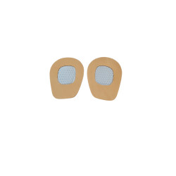 Almohadilla metartarsal de piel para tacones