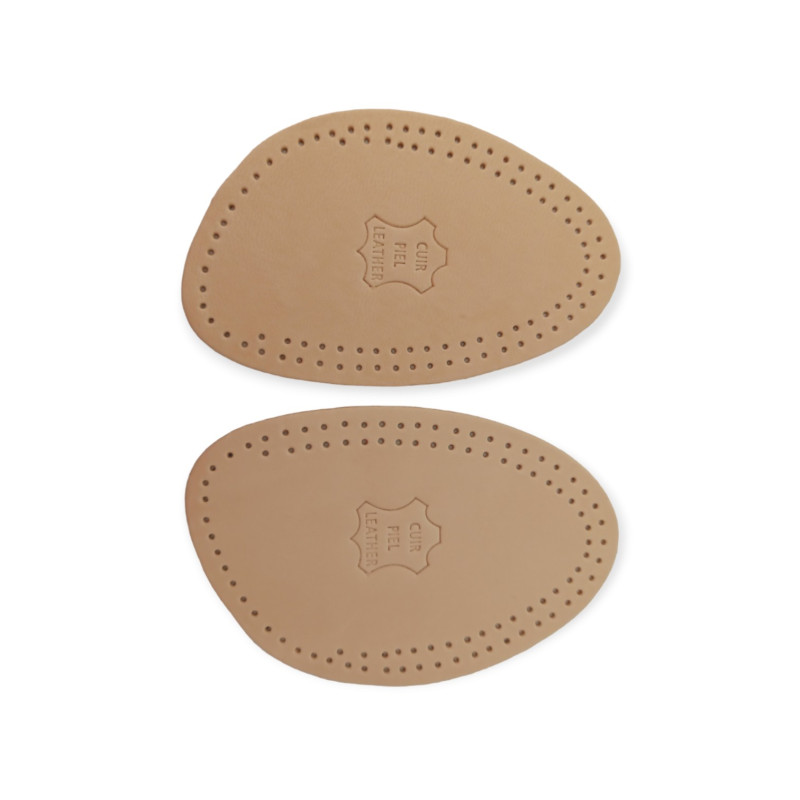 WABFEET - Media Plantilla de Piel Natural Wabfeet — Confort y Elegancia para Zapato de Vestir y Tacón